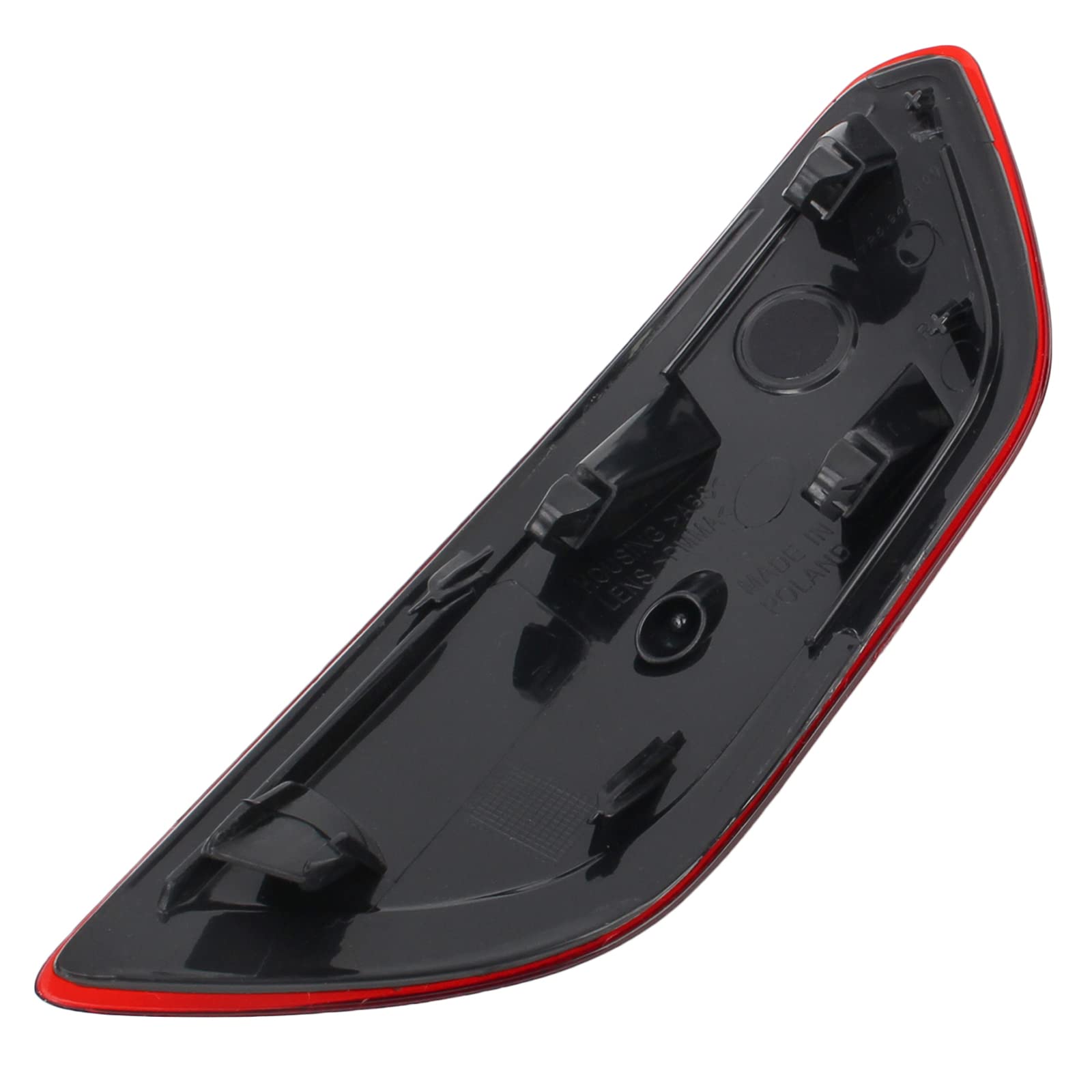 Autokay Right Rear Bumper Trim Reflector Fits For Porsche Cayenne 2011-2014# 95863110600 - Red