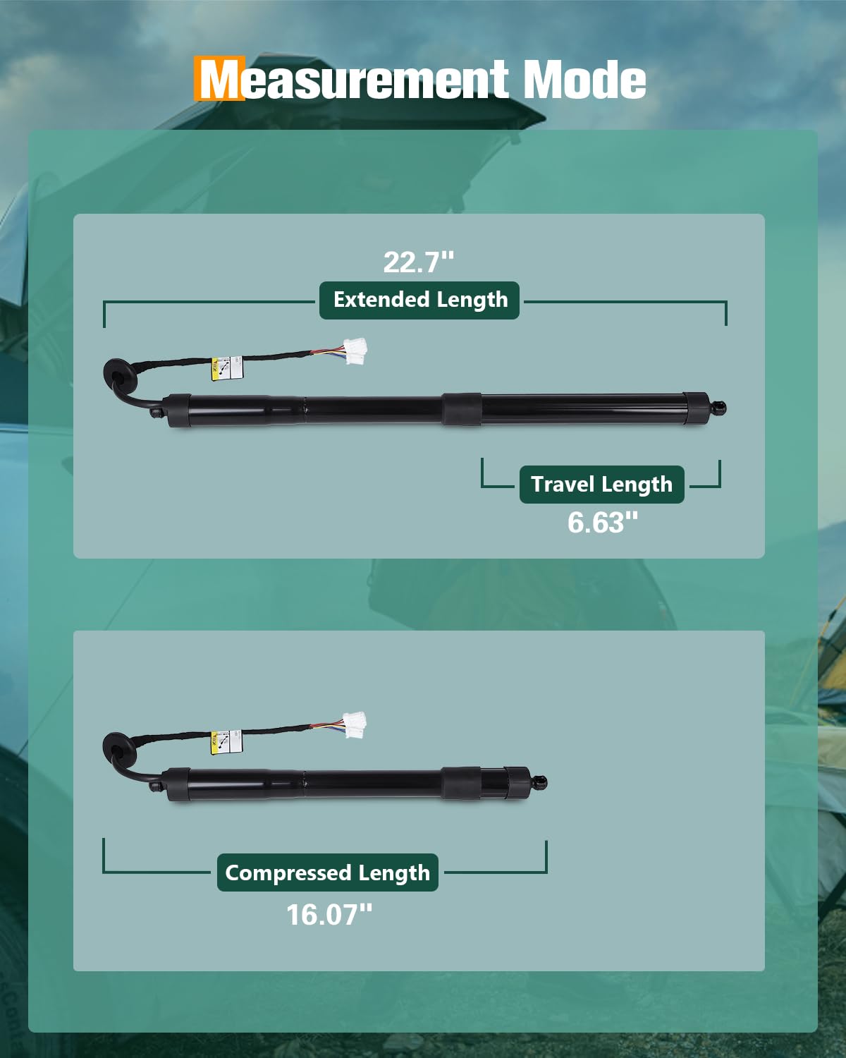 Scitoo Rear Left/Right Tailgate Power Lift Support Shock Strut Fit For Infiniti Fx50 2011-2013 -Replace 905603Fy0A