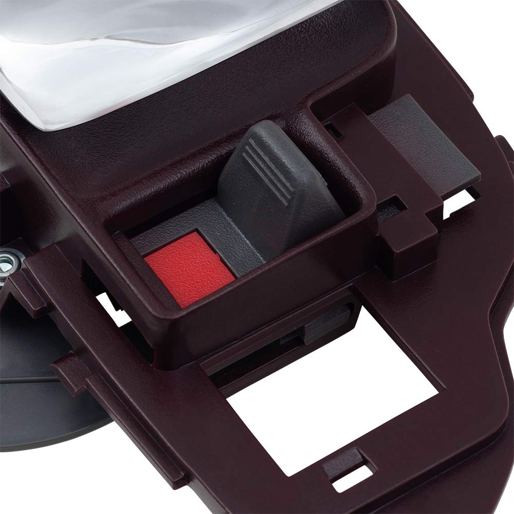 AutoandArt Brock Replacement Driver and Passenger Side Inside Specialty Door Handles Compatible with 1995-1999 Chevrolet Suburban/GMC Yukon & 1995-2000 Chevrolet Tahoe/C/K Trucks/Blazer/GMC Jimmy