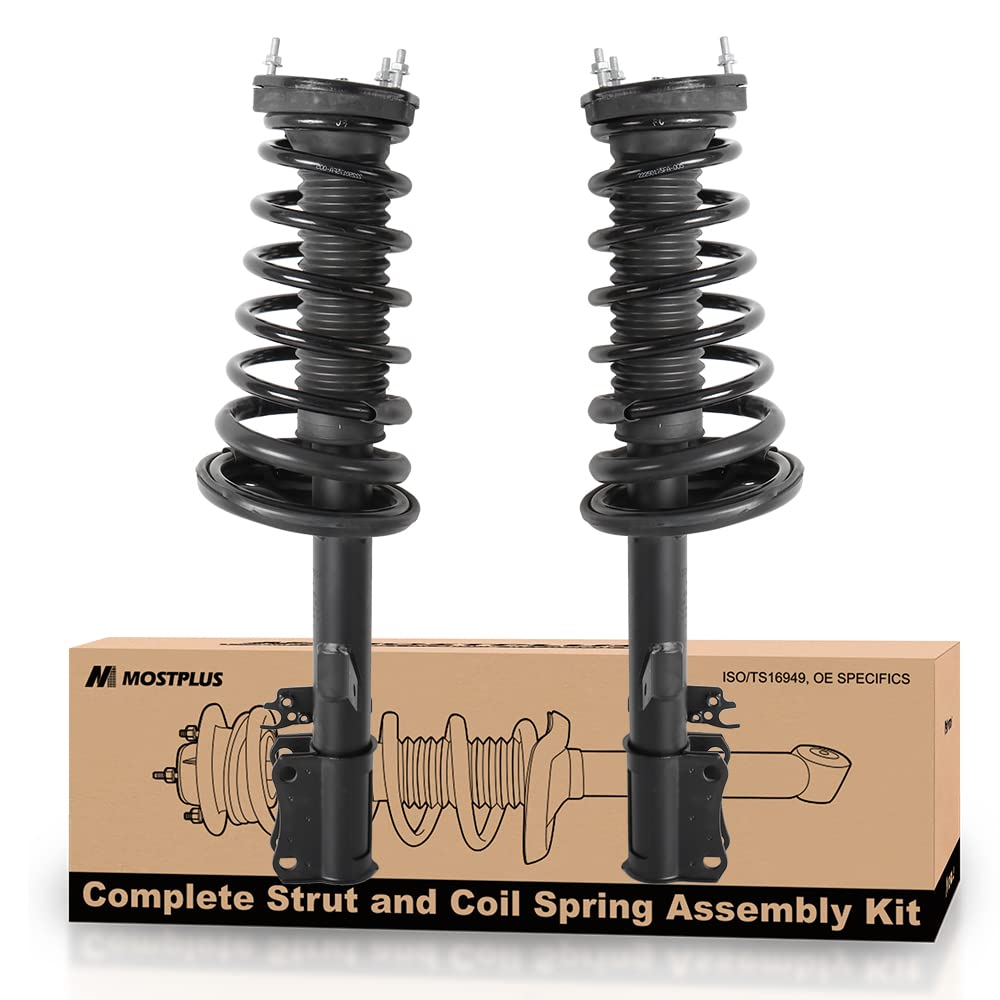 Mostplus Rear Complete Strut Spring Shock Absorber 171680 171681 Compatible For 1999-2003 Toyota Solara 2.2L/2.4L