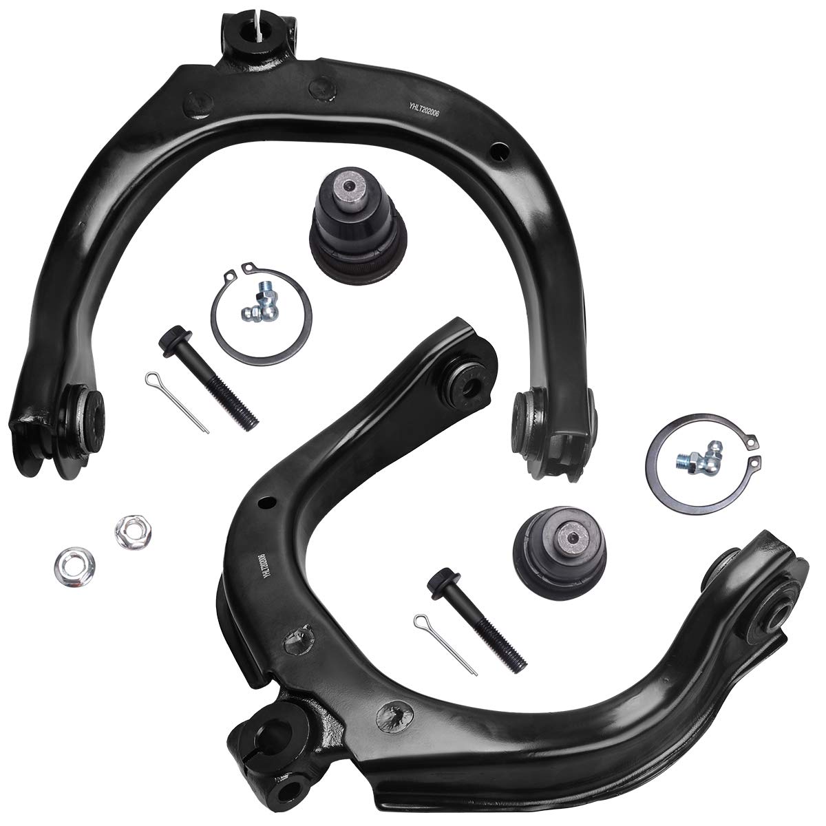 Yitamotor Front Upper Control Arm Kit Compatible With Chevy Ssr/Trailblazer 2002-2009, Buick Rainier 2004-2007, Gmc Envoy 2002-2