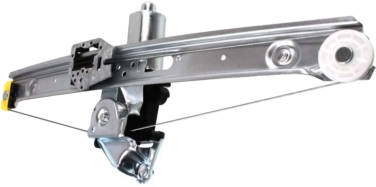 Evan Fischer Power Window Regulator w/Motor Compatible w/BMW 325i 2001-2005 325xi M3 2001-2006 330i 323i 1999-2000 328i 1999-2000 320i Rear Right for Sedan/Wagon Replace 51358212100-PFM, 67628362066