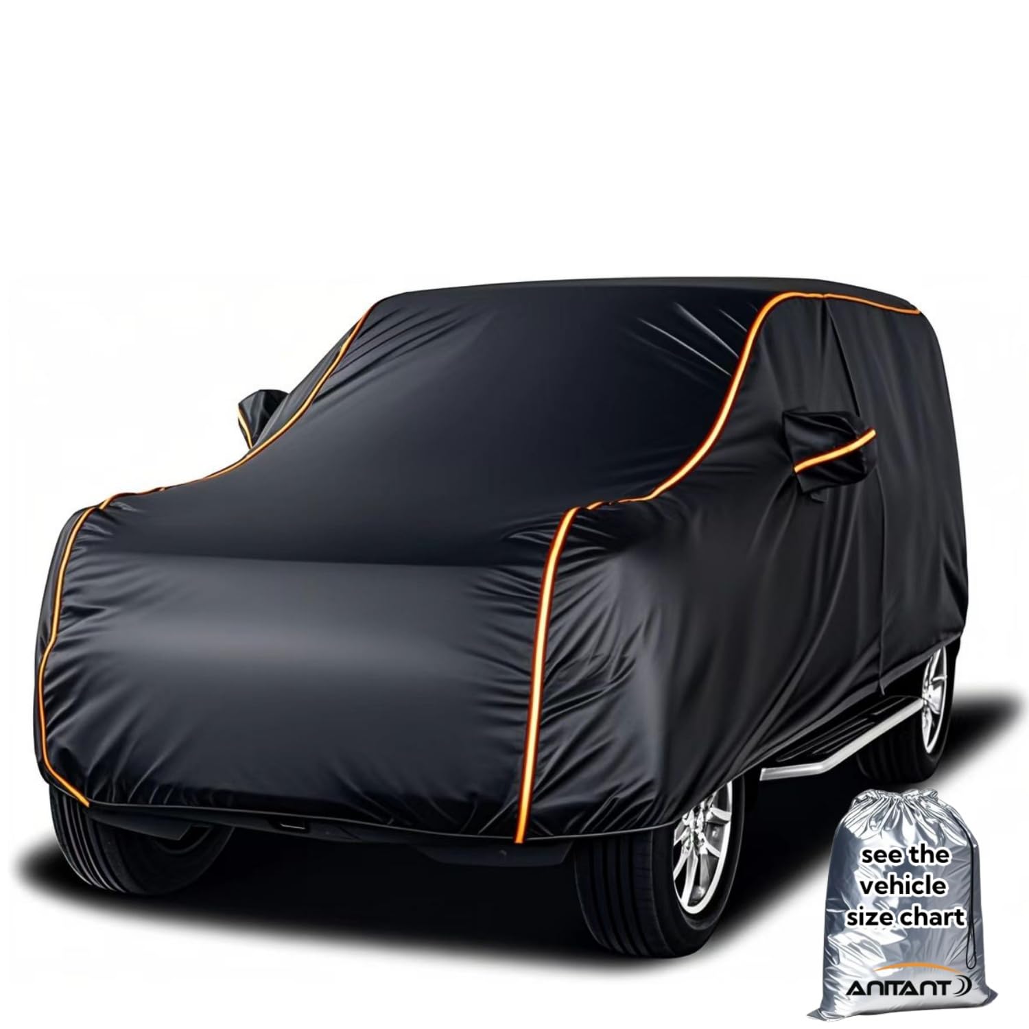 Lightweight Car Cover Waterproof All Weather Winter Snow Suv Covers Full Exterior Cover Fit Suv Toyota Highlander Honda Pilot Bm