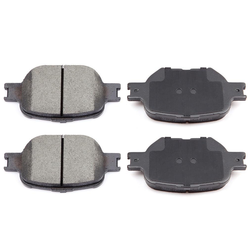Eccpp D817-7691 4Pcs Front Ceramic Disc Brake Pad Set Fit For Scion Tc 2010,For Toyota Celica 2000-2005