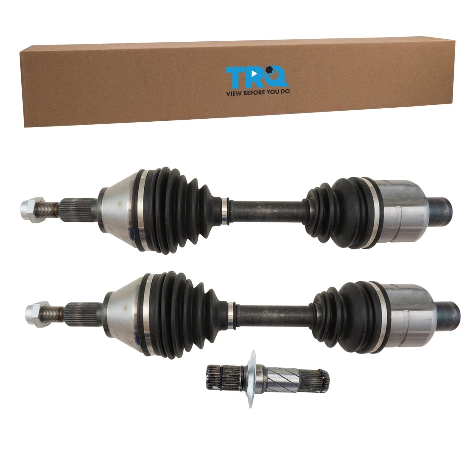 TRQ Front CV Axle Shaft Assembly Set Compatible with 2012-2018 Ram 1500 2019-2020 1500 Classic