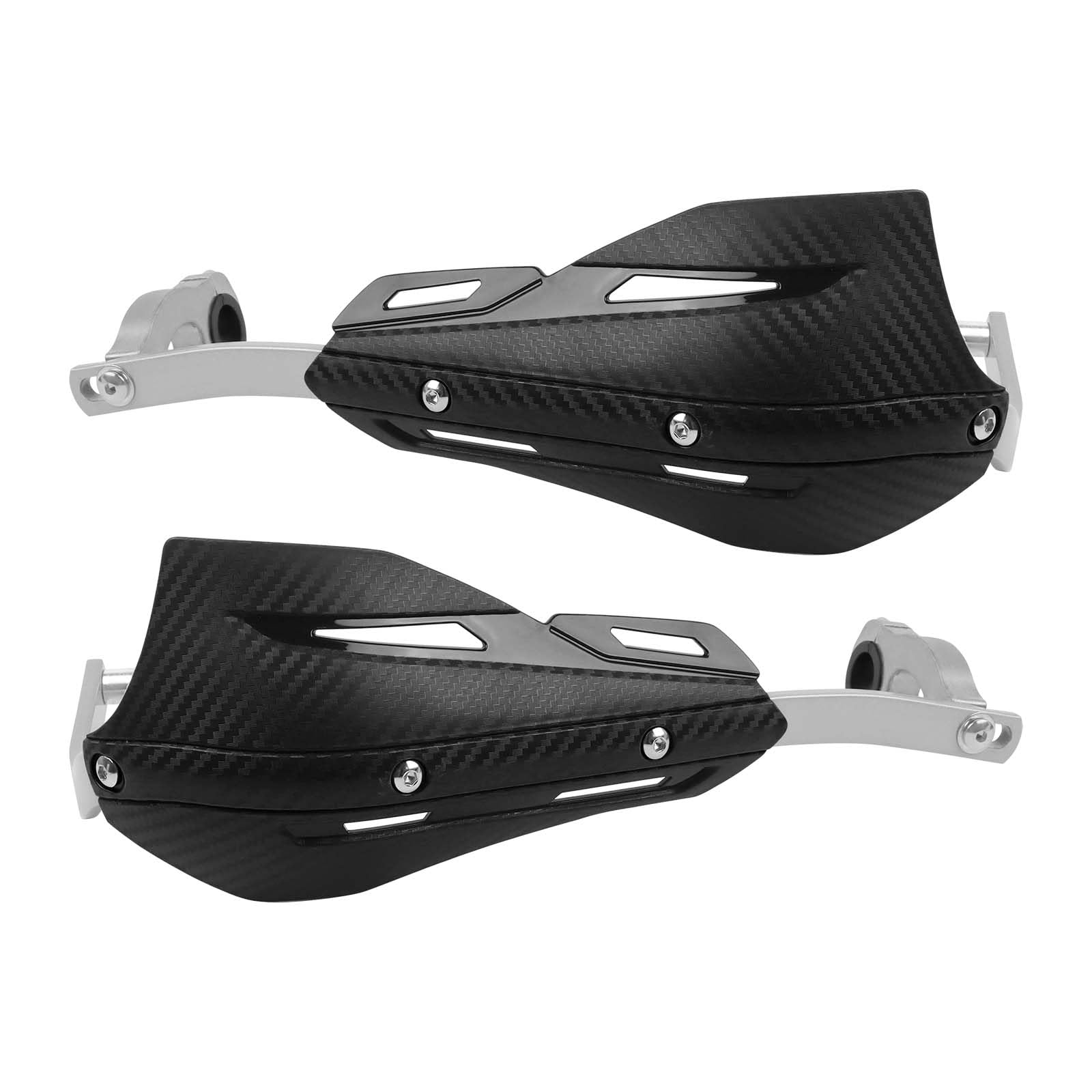 Chifun Handguard For 7/8'' 22Mm And 1 1/8'' 28Mm Motorcycle Handlebar Brake Lever Protection Hand Guard Cnc Aluminum Compatible 