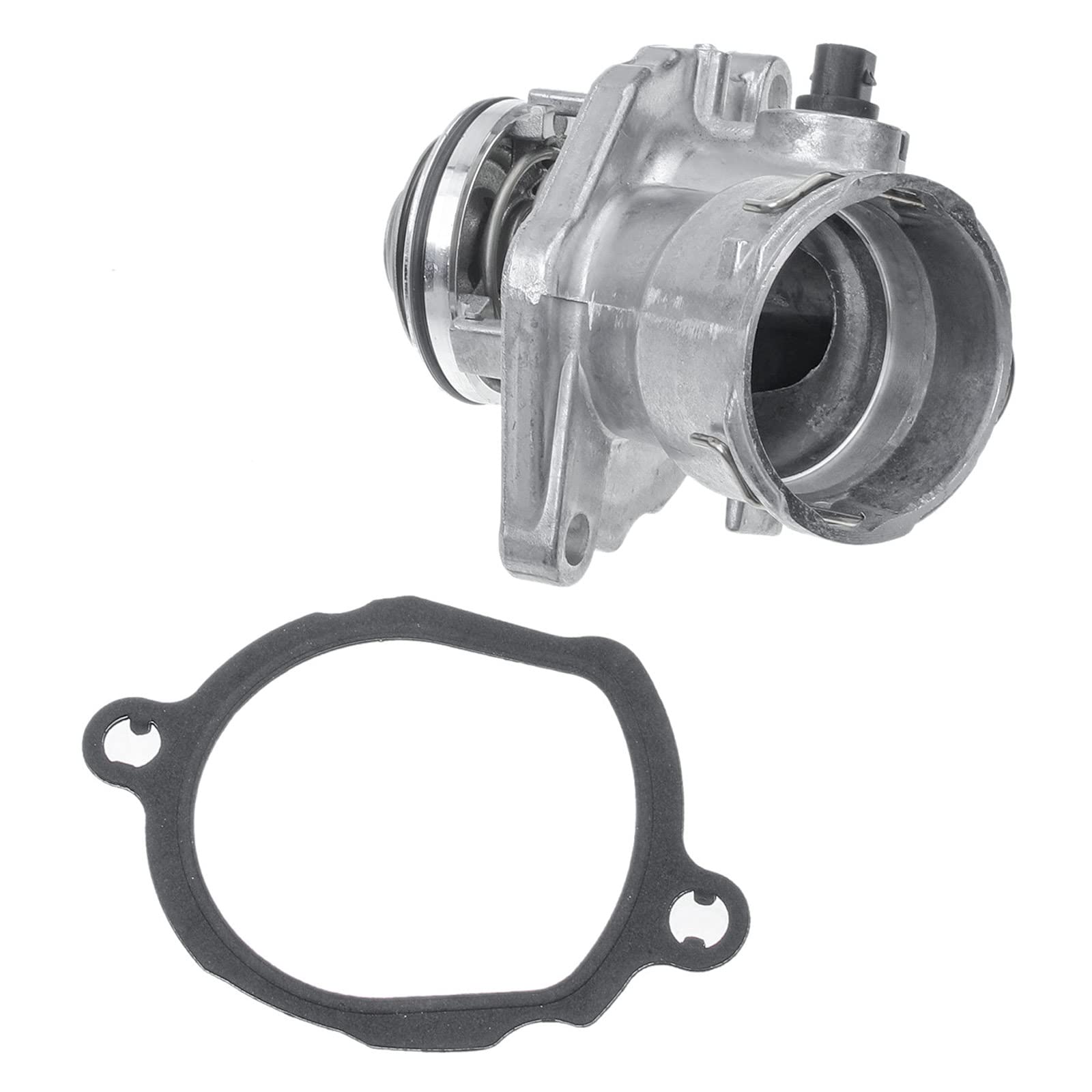 A-Premium Engine Coolant Thermostat Housing Assembly With Gasket Compatible With Mercedes-Benz C230 C250 C280 C300 C350 E280 E350 Ml350 Ml450 R350