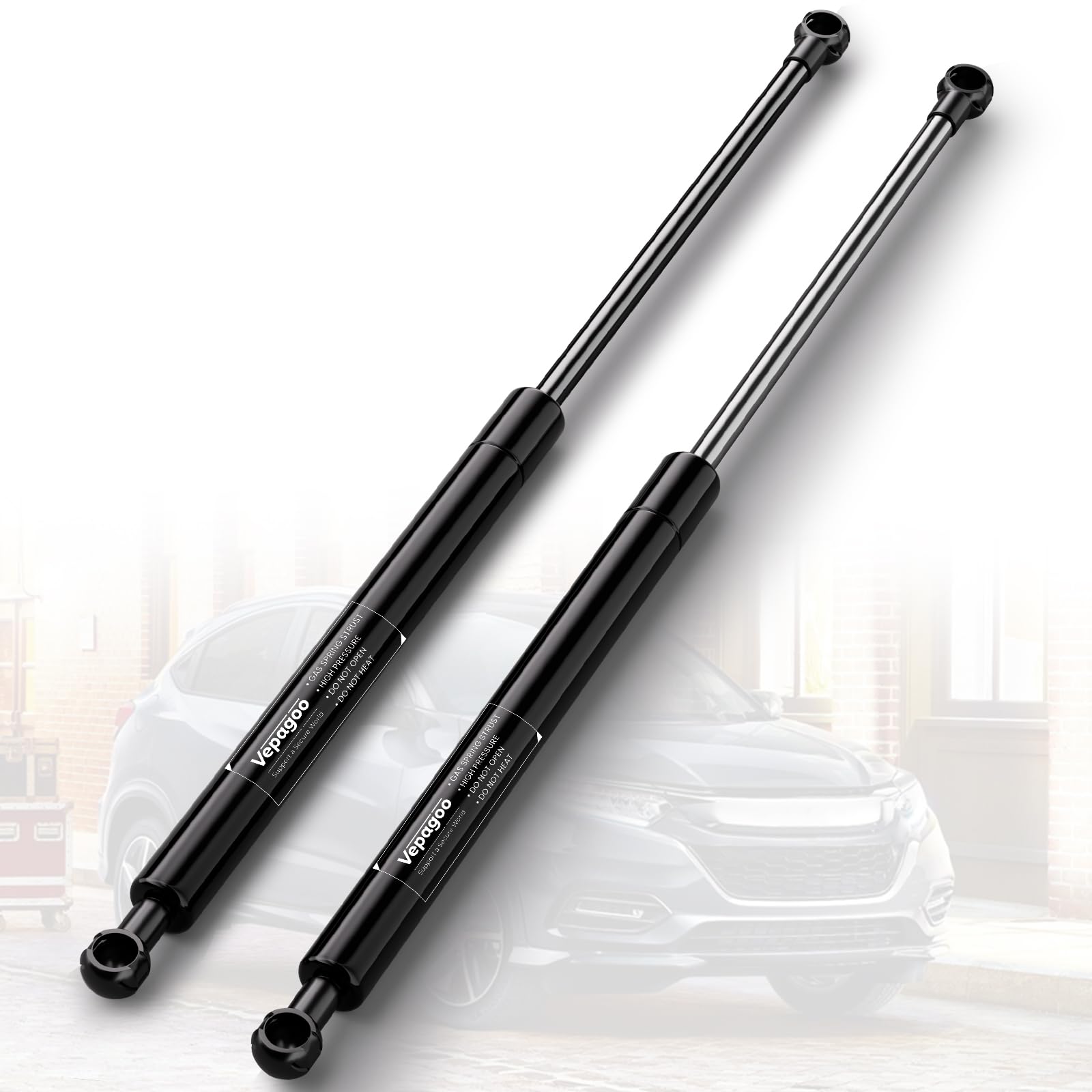 Vepagoo Pm3739 Rear Hatch Struts Compatible With 2016 2017 2018 Honda Hr-V Shocks Liftgate Supports Sport Utility 4-Door Liftgat