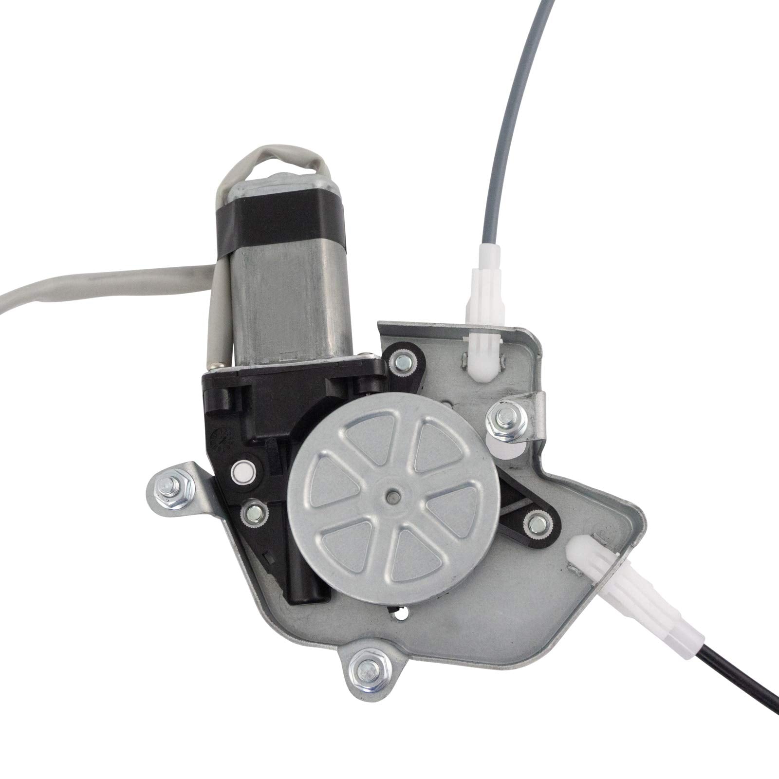 Trq Rear Right Power Window Regulator & Motor Assembly Passenger Side Compatible With 2008-2012 Ford Escape 2008-2011 Mazda Trib