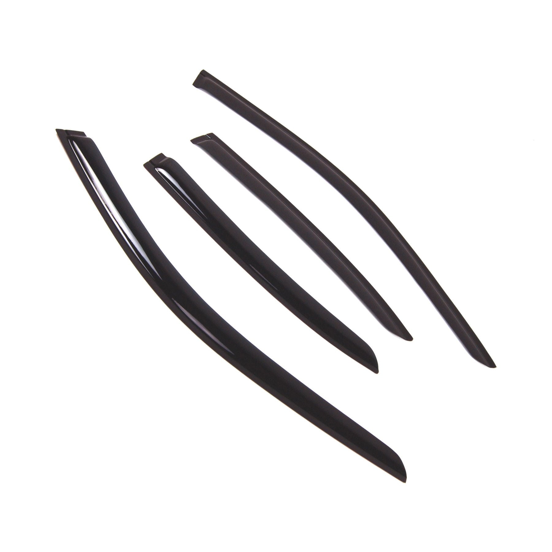 Tuningpros Outside Mount Window Vent Visors Rain Guards Compatible With Lexus Gs350 Gs450H Gs 2013-2016 | Side Window Wind Defle