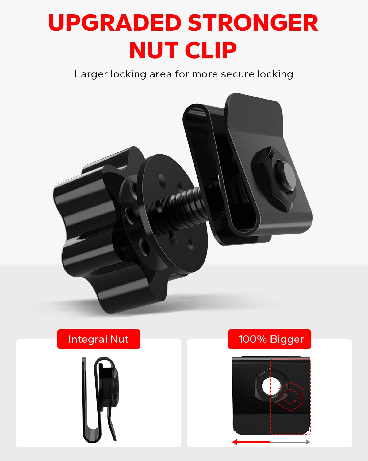 Amazicha Upgraded Theft Deterrent Saddlebag Locks Saddle Bag Bolts Mounting Hardware fit for 1988-Later Harley Davidson Touring