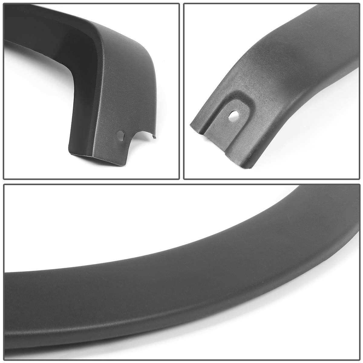 Auto Dynasty 4Pcs Factory Style Wheel Fender Flares Cover Kit Compatible with Ford F-150 Side Lincoln Mark LT 5.5Ft 6.5Ft 8Ft Be