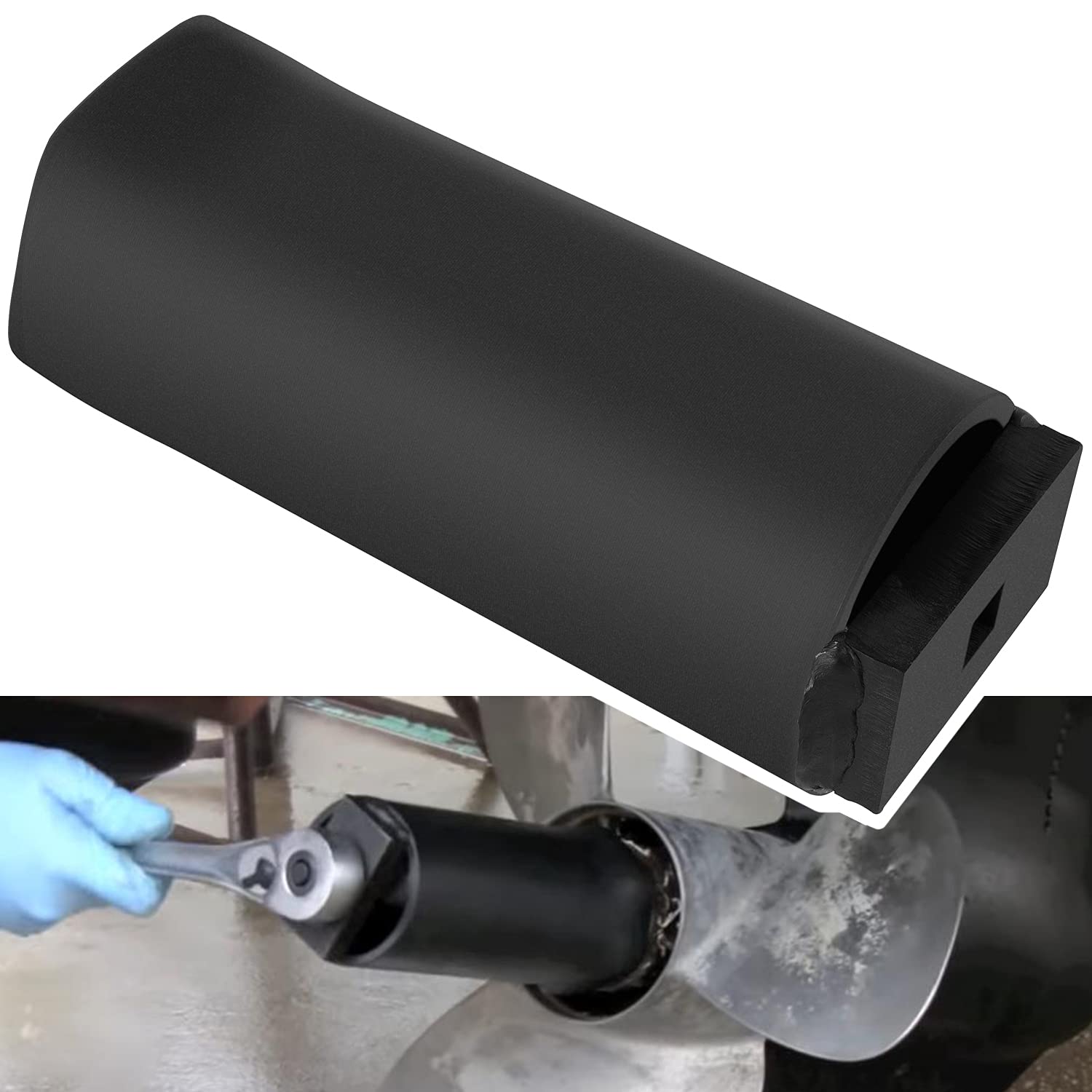 Yoursme Bravo 3 Prop Nut Socket Tool Propeller Wrench Fit for Mercruiser Bravo 3 Drive Prop Nut Prop Removal Tool Replace for 80