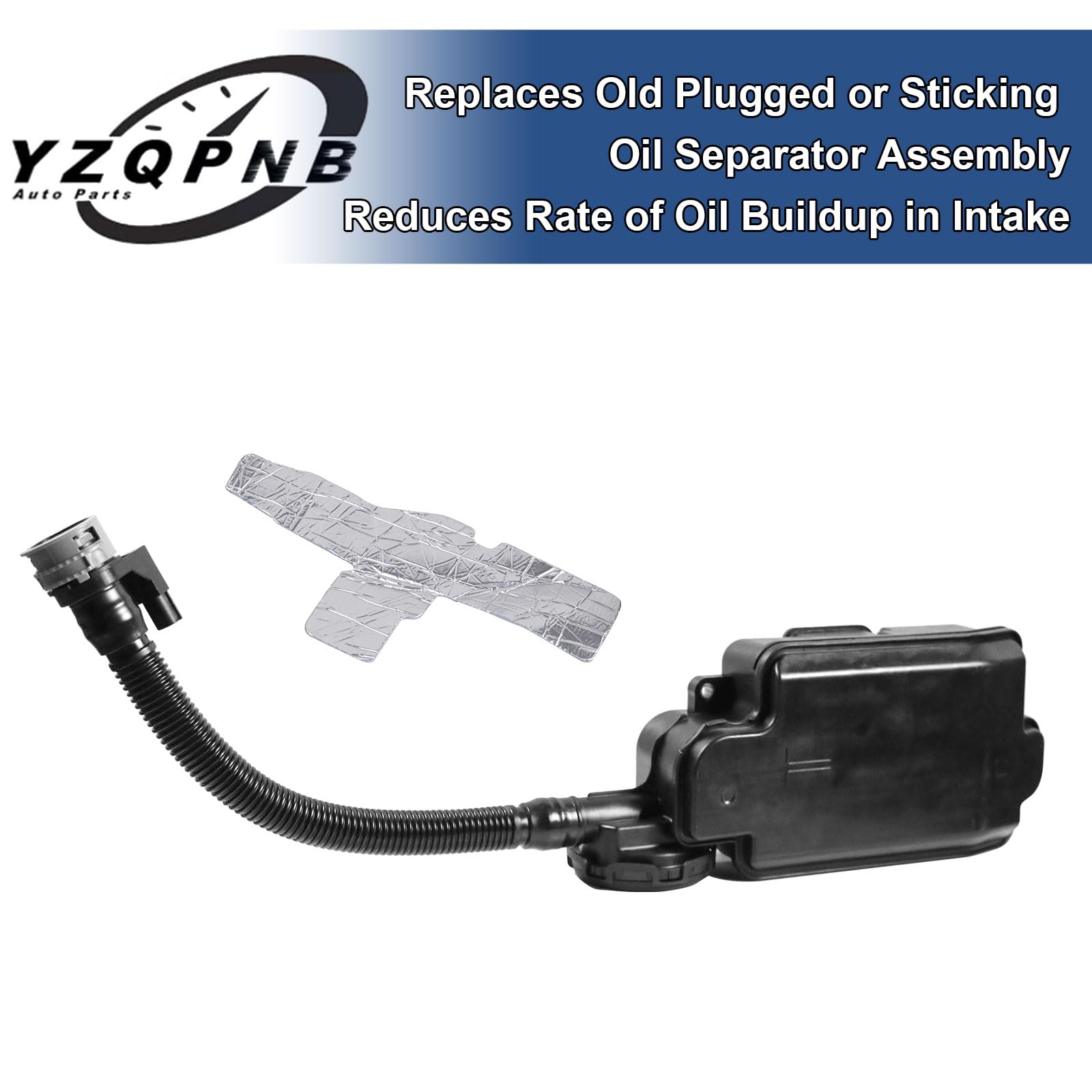 Yzqpnb Oil Separator Assembly Compatible With 2011-2016 Ford F250 F350 F450 F550 Super Duty 6.7L V8 Powerstroke Diesel Pcv Ccv V