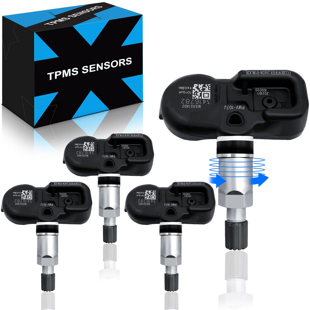 YZHIDIANF Pre-Programed TPMS Sensor for:-Toyota 2005-2015 Tacoma Camry 4Runner for:-RAV4 for:-Lexus IS250 2006-2015 RX350 for:-S