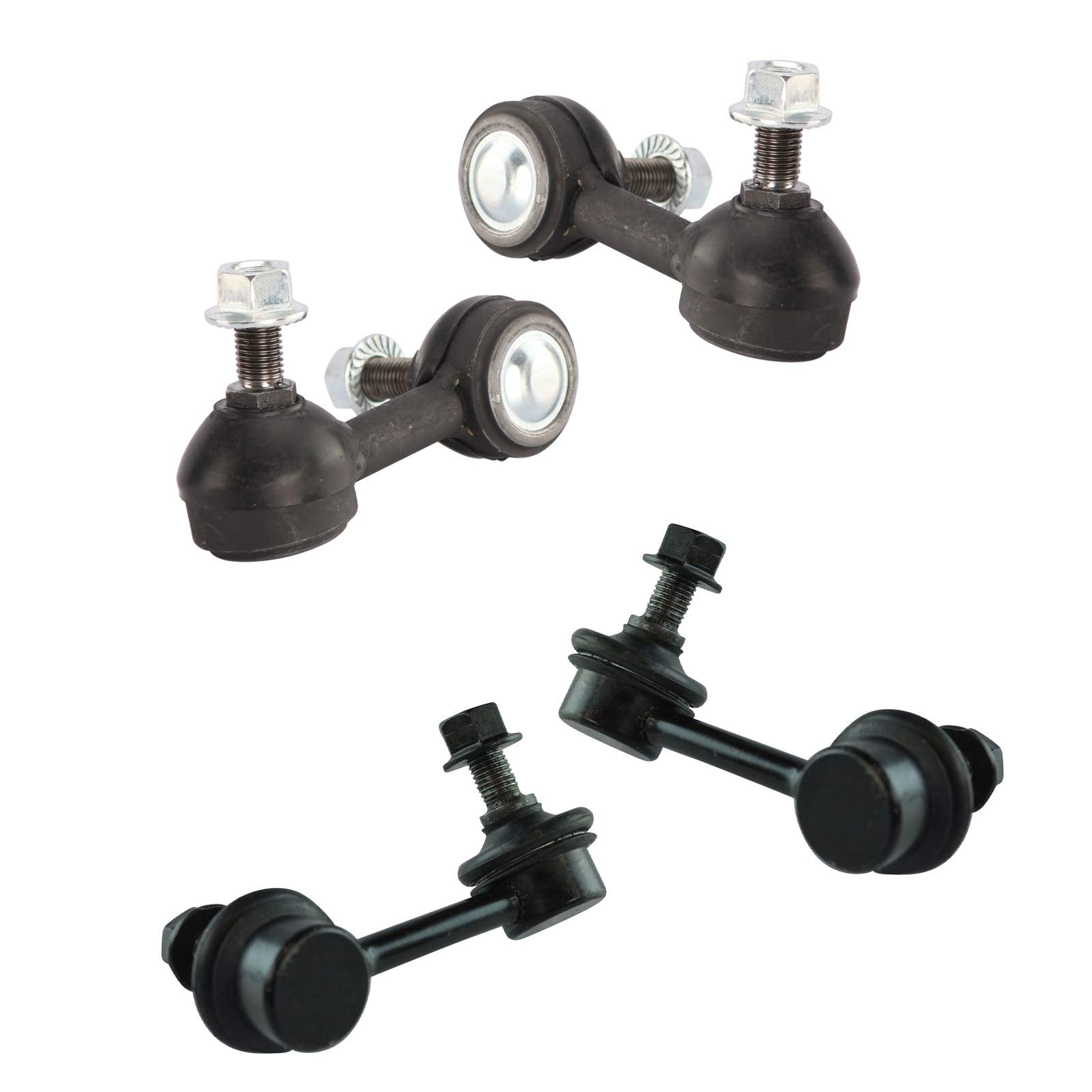 Trq Front & Rear Sway Bar Stabilizer Link Set Compatible With 2006-2011 Honda Civic