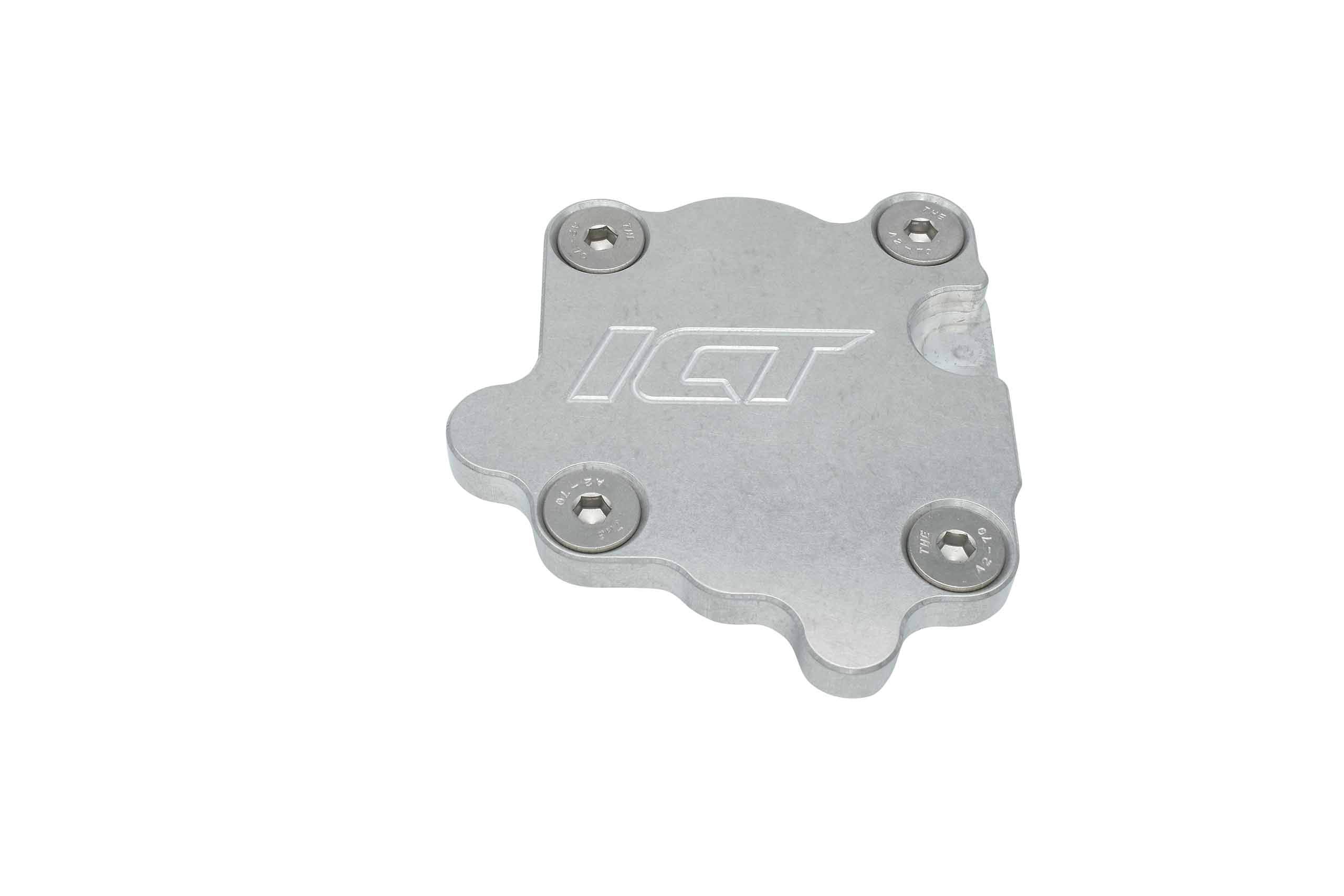 ICT Billet Gen V LT Vacuum Pump Flange Cover Plate Adapter For Oil Galley Flange Compatible with LT1 LT2 L82 L83 L83 L84 L86 L87
