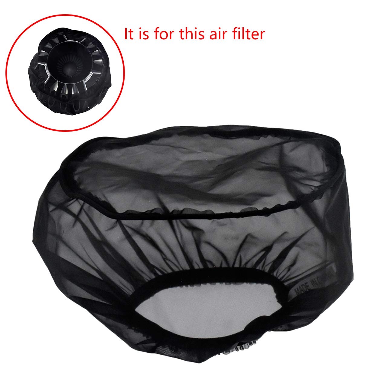 Hdbubalus Motorcycle Waterproof Air Filter Rain Sock Dustproof Protective Cover Fit For Harley Dyna Sportster Touring Softail Air Cleaner Kits