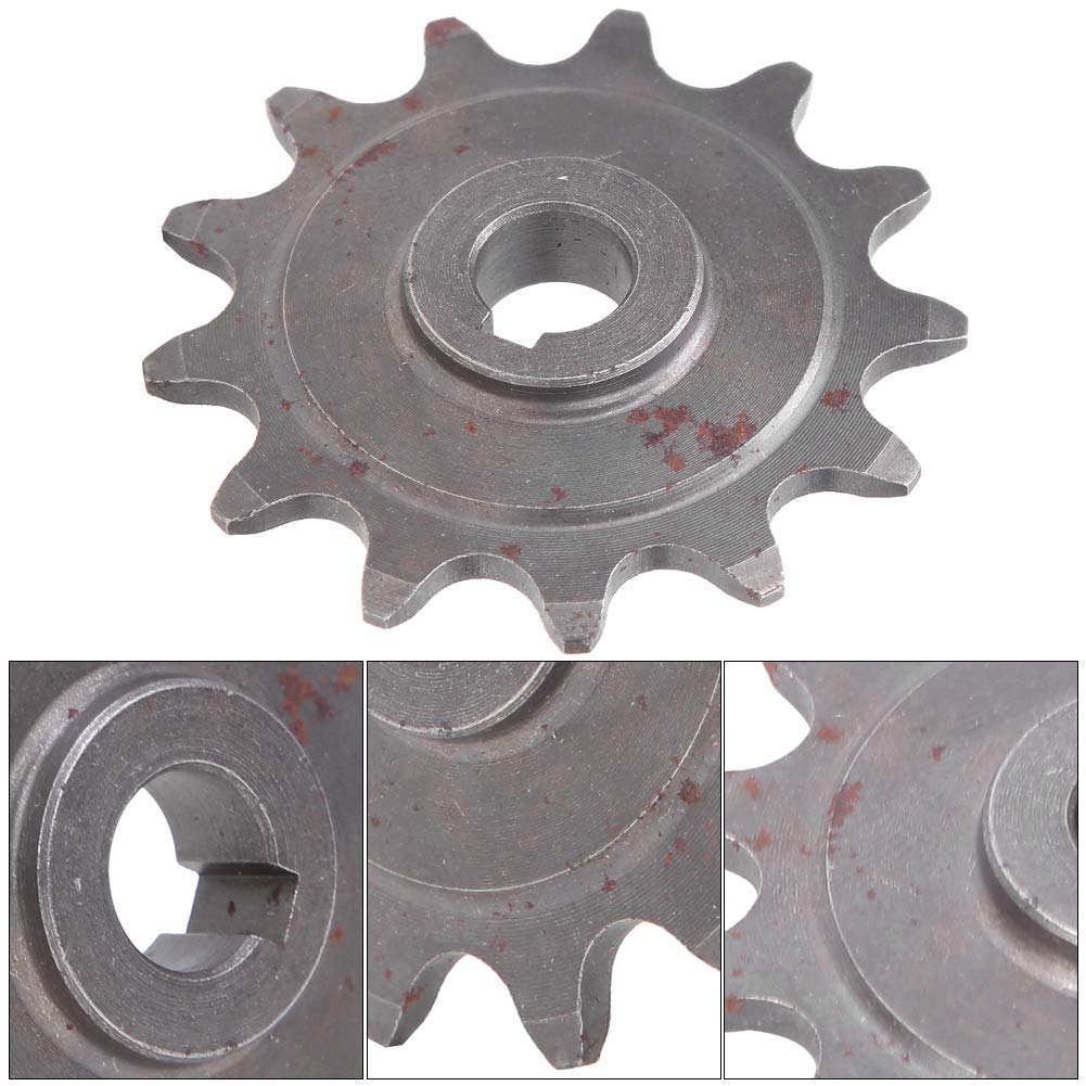 Metal Bicycle Sprockets And Gears, Universal 13 Teeth Gear Sprocket Bike Clutch Gear Drive Sprocket Aluminum Alloy Motor Bicycle