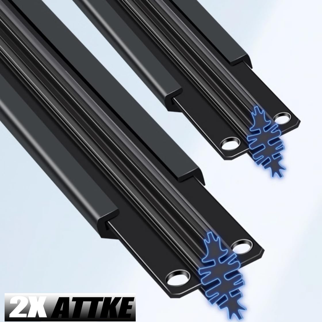 Attke Oem Quality Front Windscreen Wiper Blades For Nissan Altima 2007-2015/Maxima 2009-2014 (28 + 17    Front Windshield Wiper