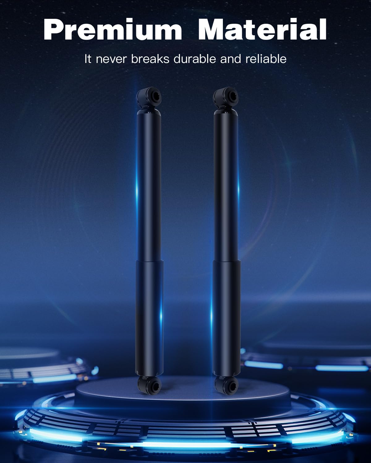 Shocks Struts,ECCPP Rear Shock Absorbers Fits 2005-2011 for Chevy Equinox,2010-2011 for GMC Terrain,2002-2010 for Saturn Vue,200