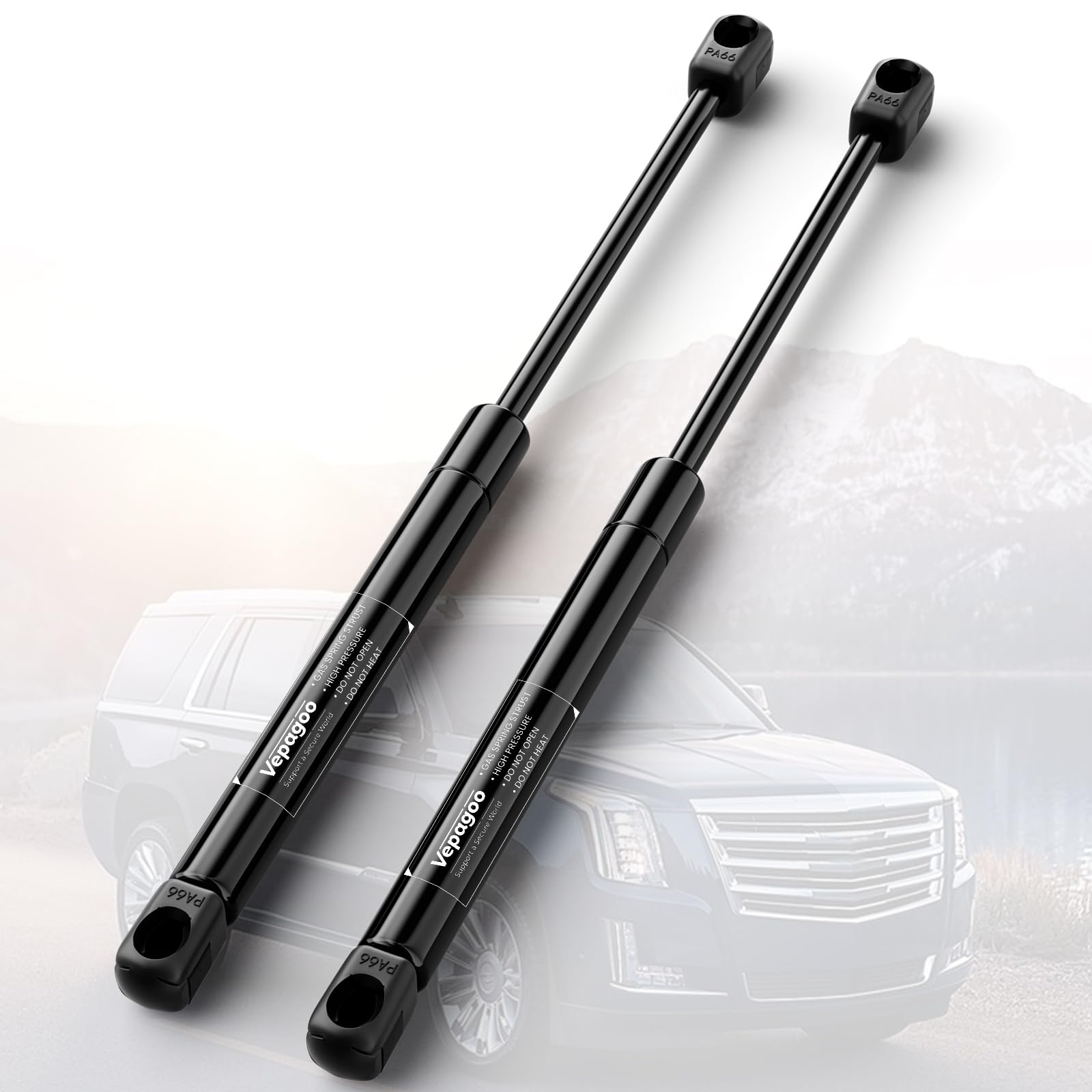 4185 Rear Window Glass Struts For 2000-2006 Cadillac Escalade, Chevrolet Suburban, Chevrolet Tahoe, Gmc Yukon Gas Shock Lift Sup