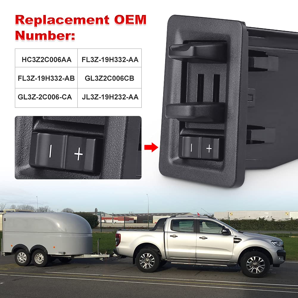 JDMON Compatible with Trailer Brake Control Module Kit Module Ford F-150 2015 2016 2017 2018 2019 2020 in-Dash Trailer Brake Con