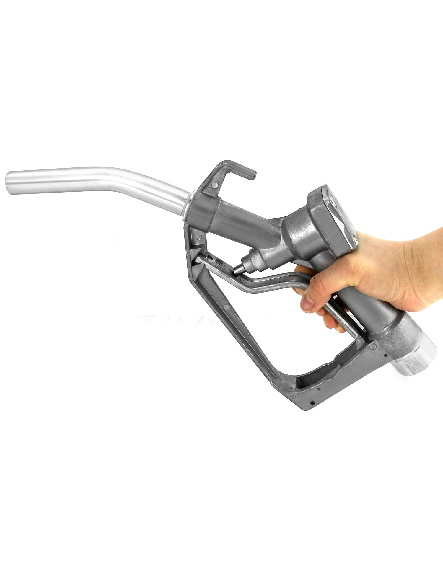 Qwork Fuel Nozzle, 3/4 In. Npt Manual Swivel | For Manual And Electric Fuel Pumps | Gasoline And Diesel | Max Pressure 50 Psi, 2