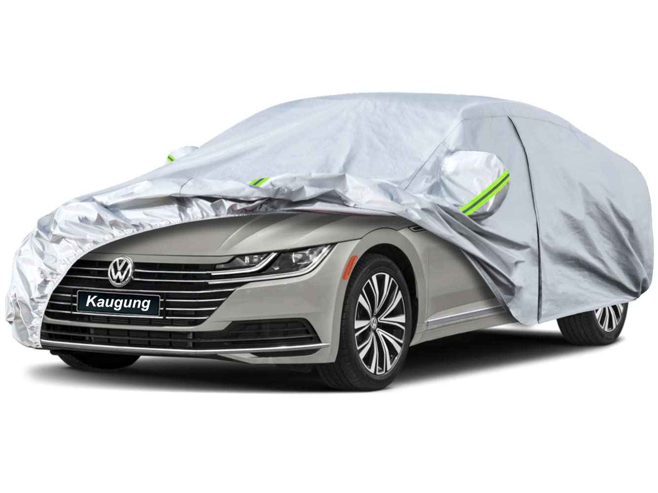 Kaugung 6 Layers Car Cover Custom Fit Vw Arteon Sedan From 2017 To 2025, Waterproof All Weather Resistant Outdoor Indoor Sun Rai