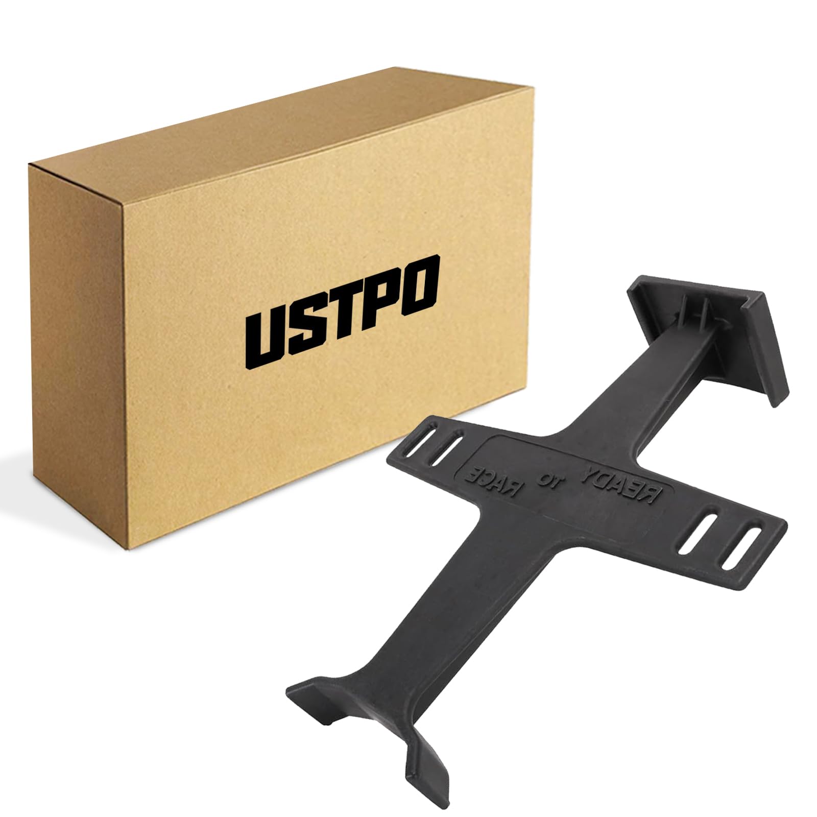 Ustpo Universal Motorcycle Fork Guard Suspension Support Brace Transportation Tool Tie Down Seal Saver Protection Plastic For Di