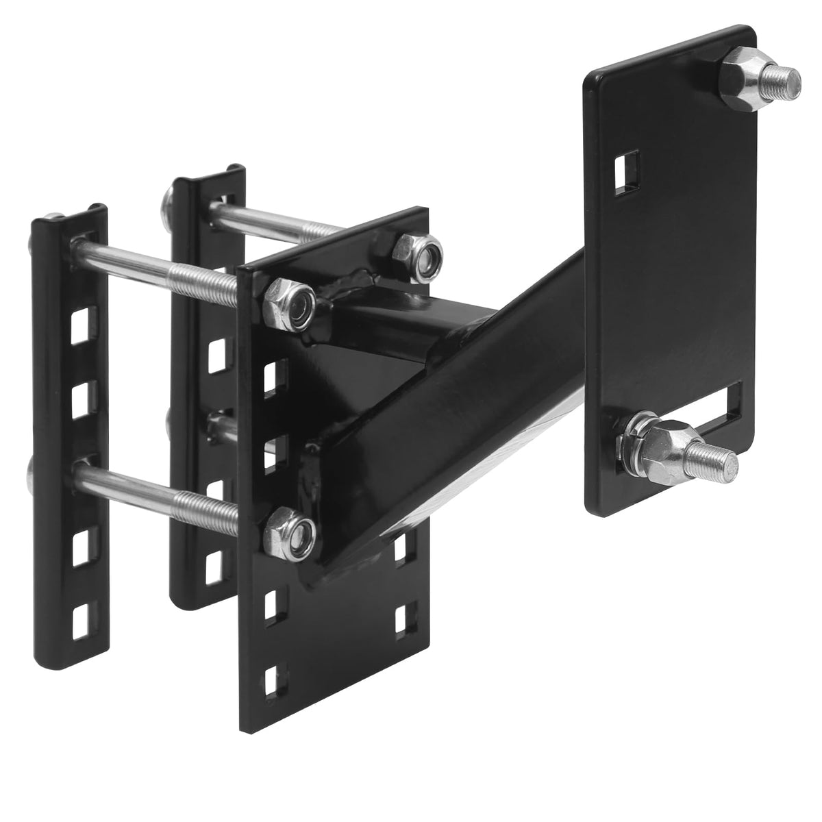 Maxxhaul 50976 Heavy Duty Spare Tire Carrier, Boat Trailer Carrier Bracket, Adjustable Design Fits 4 & 5 & 6 Lugs Trailer Wheels