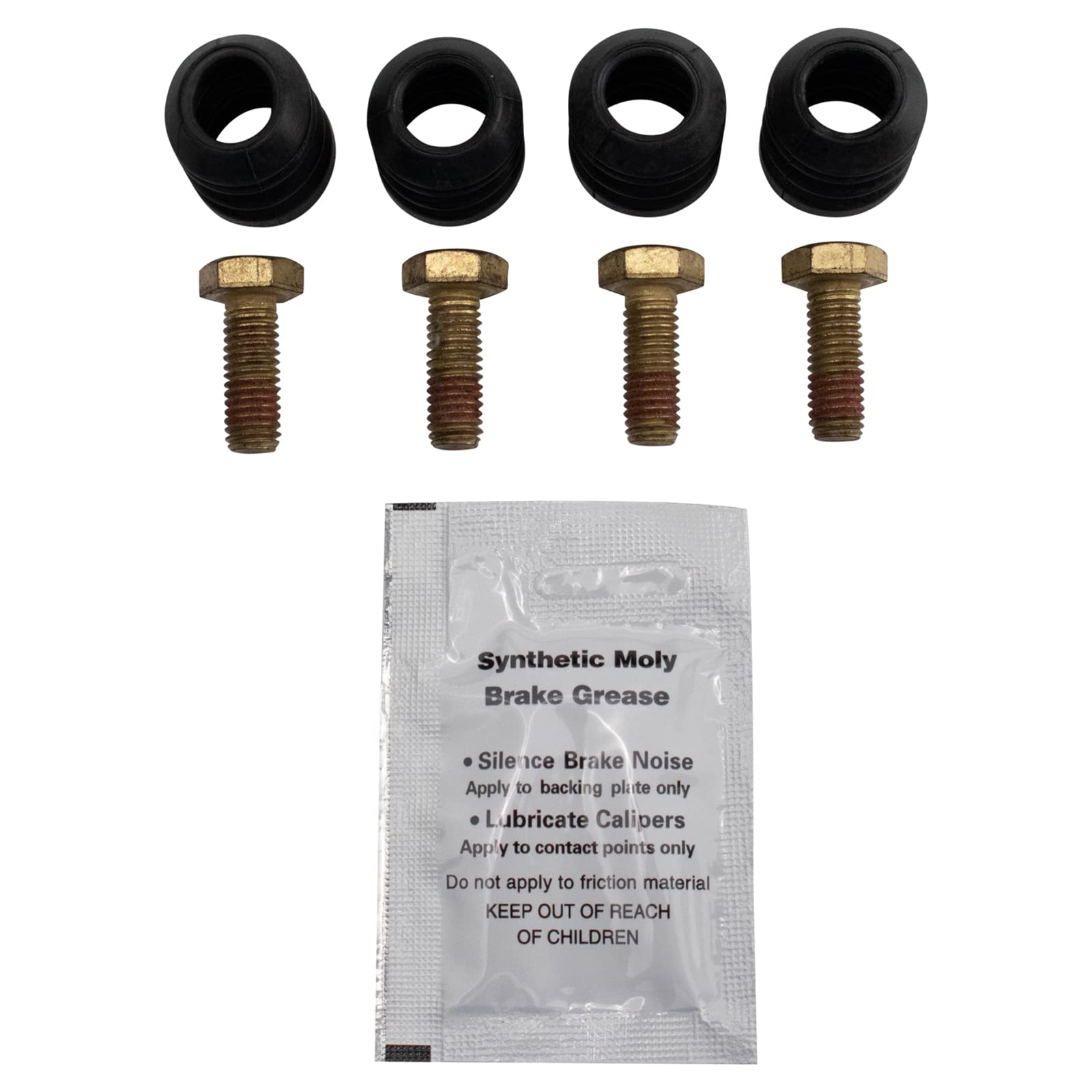 TRQ Rear Brake Pads Ceramic Compatible with 2014-2019 Ford Fiesta 2001-2007 Focus