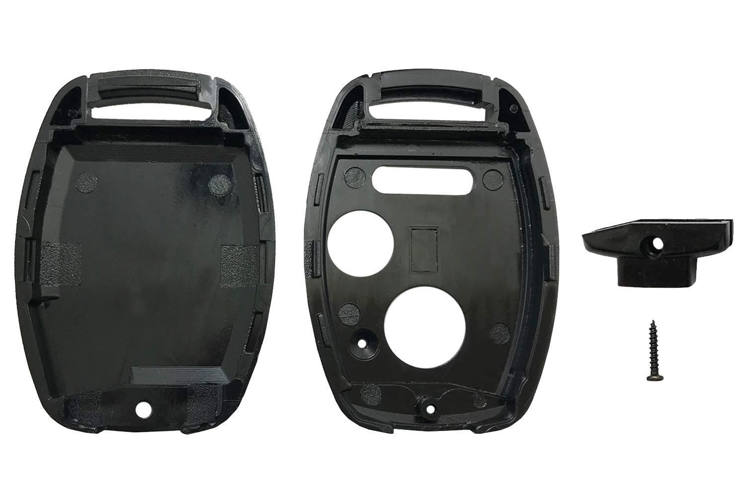 Horande Replacement Key Fob Cover Case Fit For Honda 2005-2013 Ridgeline Pilot Cr-V Civic Odyssey 2003-2007 Accord Keyless Entry
