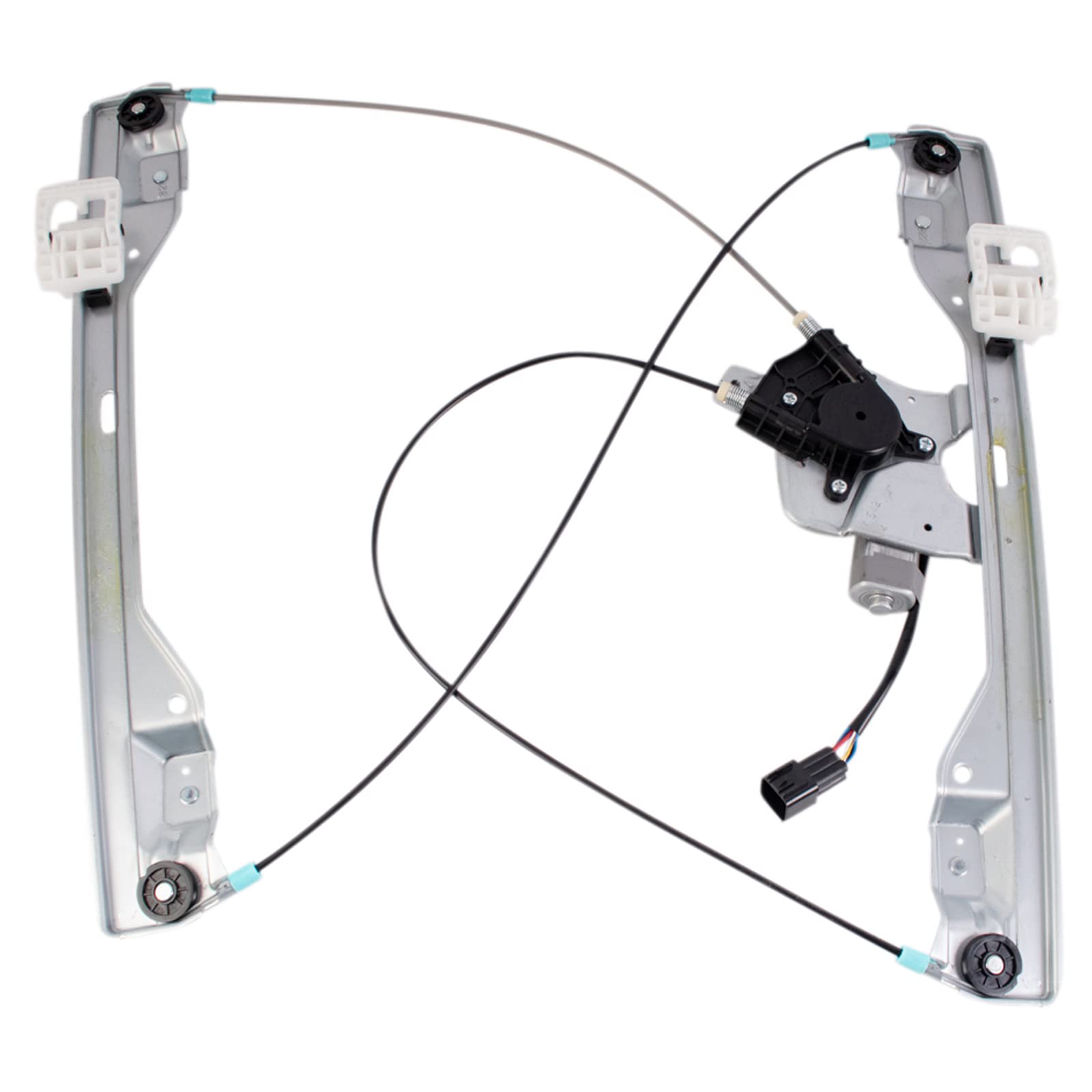 Trq Front Right Power Window Regulator & Motor Assembly Passenger Side Compatible With 2015-2020 Ford F-150 2017-2021 F-250 Supe