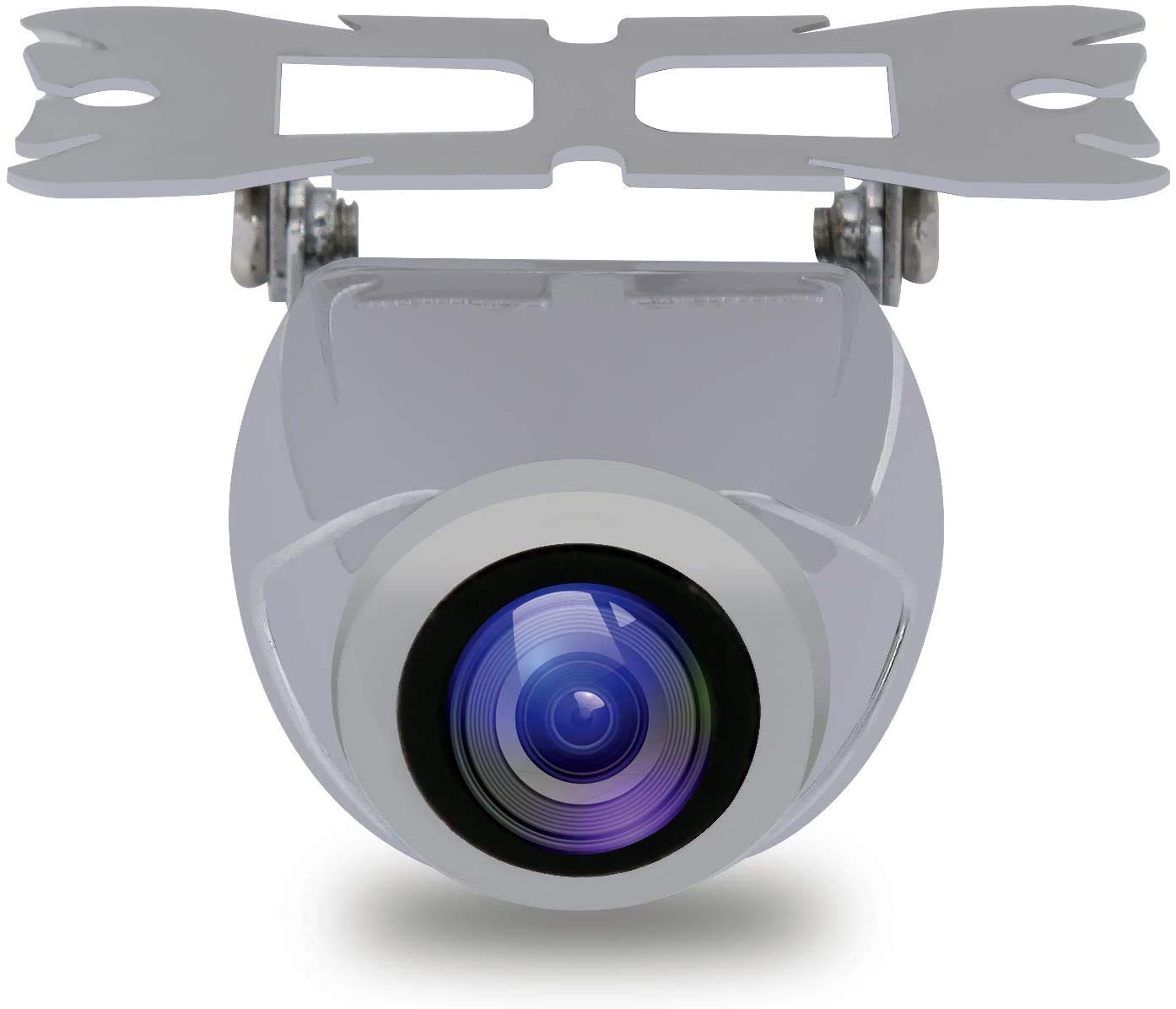 Pyle Car Rearview Backup Camera - Compact, Night Vision Illumination, Stainless Steel, Waterproof, Tilt-Adjustable Cam Lens Angl