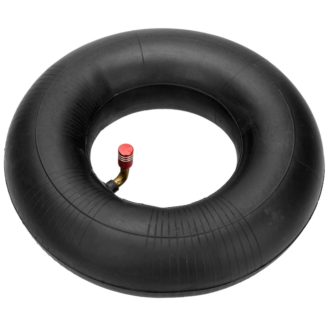 Fvrito Set Of Two 4.10/3.50-4 4.10-4 410-4 Tire And Inner Tube With Bent Valve Stem Replacement For Lawn Mower Hand Truck Wheelb