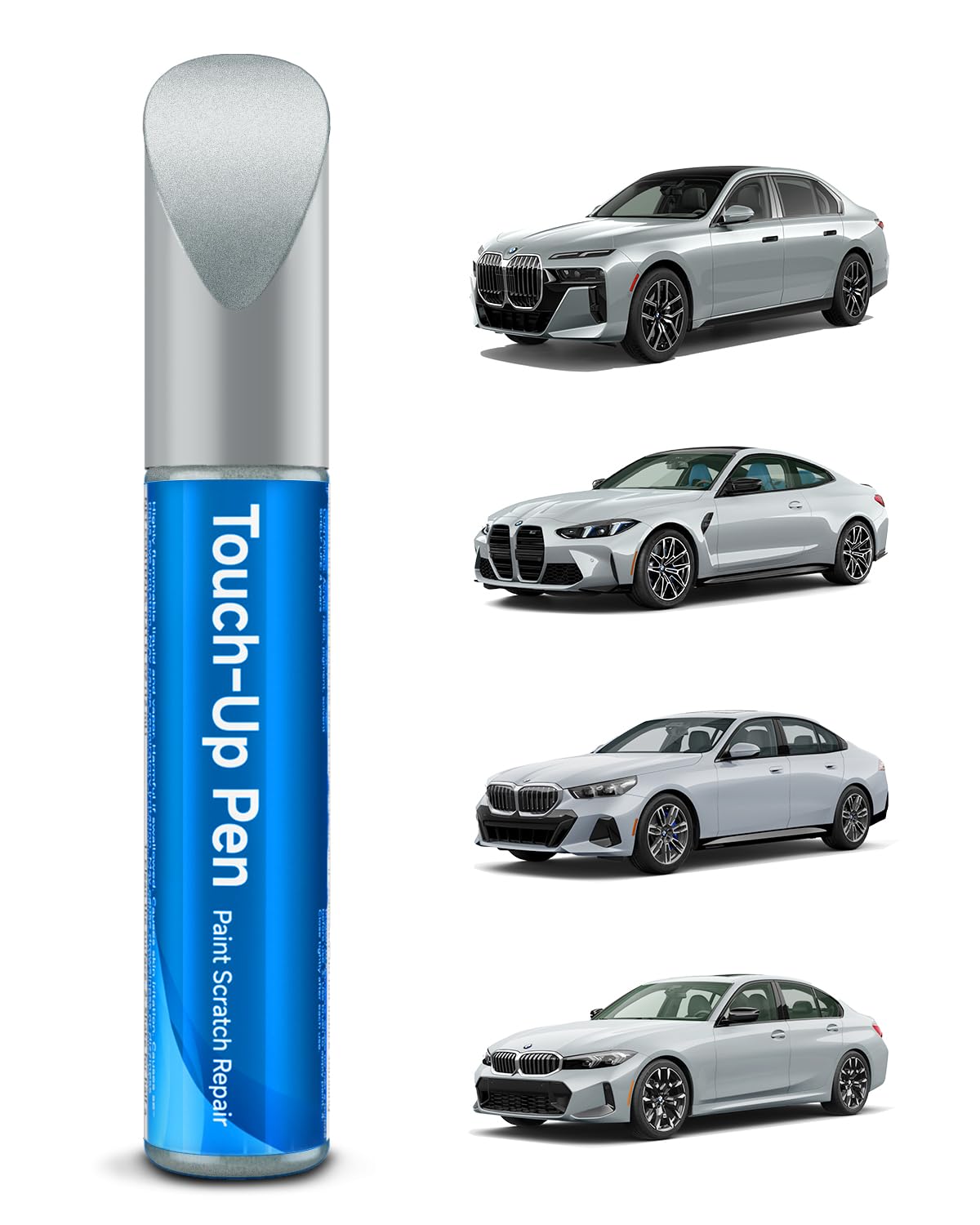 Teslaunch Touch Up Paint For Bmw, Brooklyn Gray Metallic(C4P) Exact Match Touch Up Paint Car Scratch Repair (Brooklyn Gray Metal