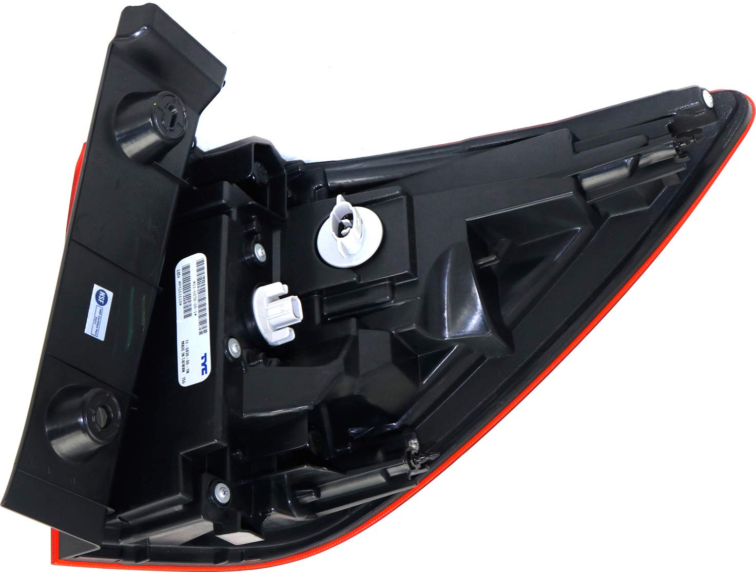 Evan Fischer Tail Light Assembly Compatible With 2016-2018 Honda Pilot Outer Driver Side