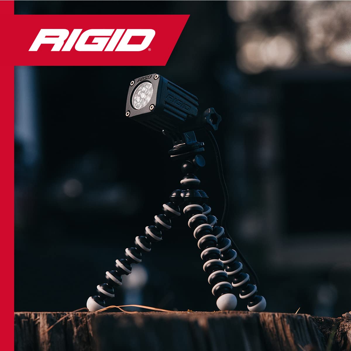 Rigid Industries 20531 Black Surface Mount (Ignite Led Diffused), One Size