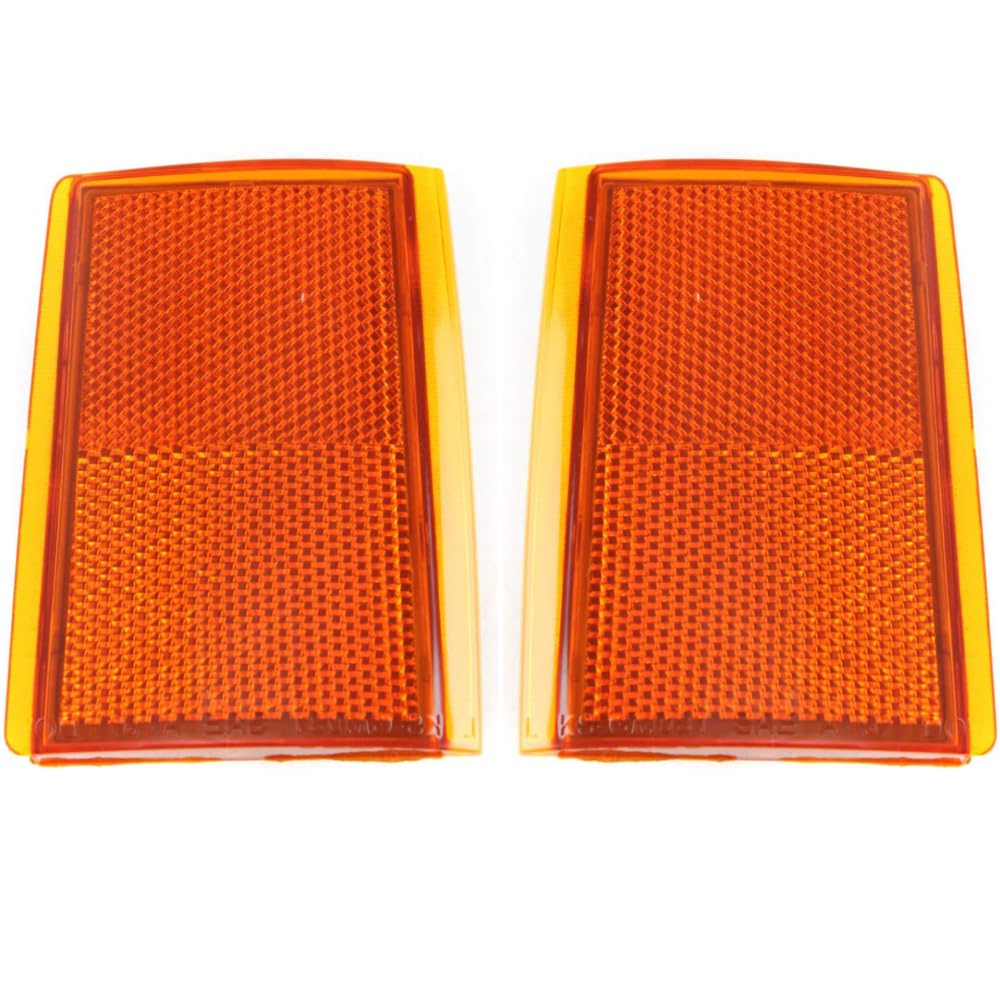 EPIC LIGHTING OE Spec-B Replacement Halogen Side Markers Upper Assembly Compatible with CHEVROLET 92-93 BLAZER - Pair