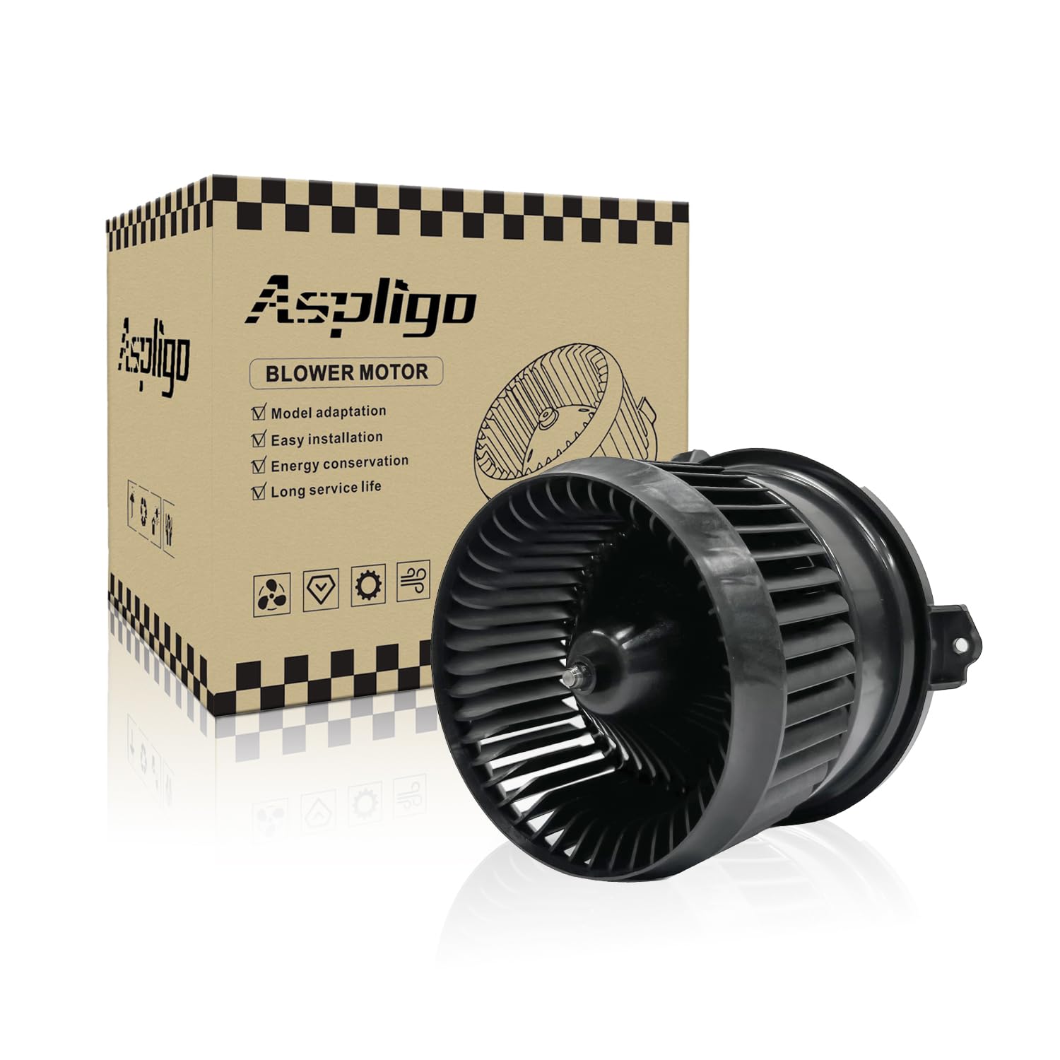 Aspligo 700303 Ac Heater Blower Motor Rear Fit For Lexus Gx460 2010-2019