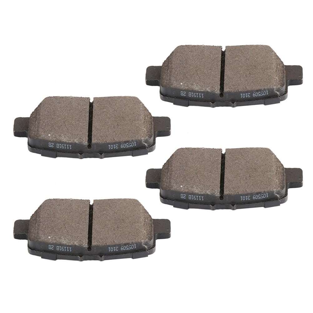 Automuto 4Pcs Rear Semi-Metallic Disc Brake Pads Set D1090 For Acura Rl 2005-2012