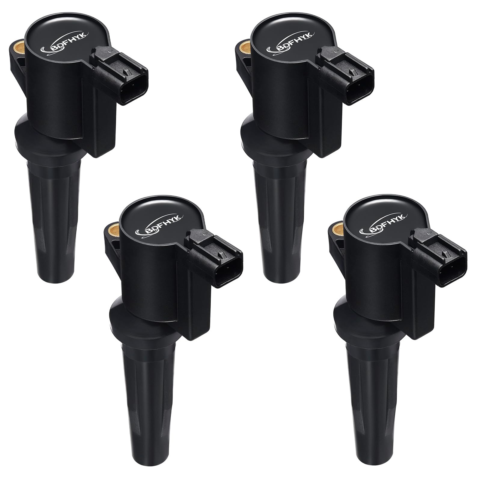 BDFHYK DG504 Ignition Coils Compatible with Mazda Mercury Escape Focus Transit Connect L4 2.0L 2.3L?4 Pack?Replacement for FD505