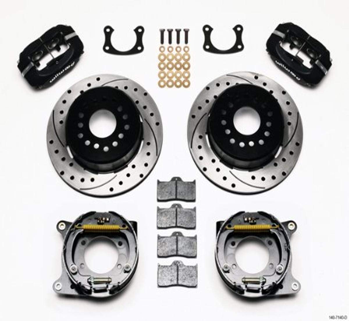 Wilwood 140-7140-D One Piece Brake Kit For Big Ford With 2.5'' Offset