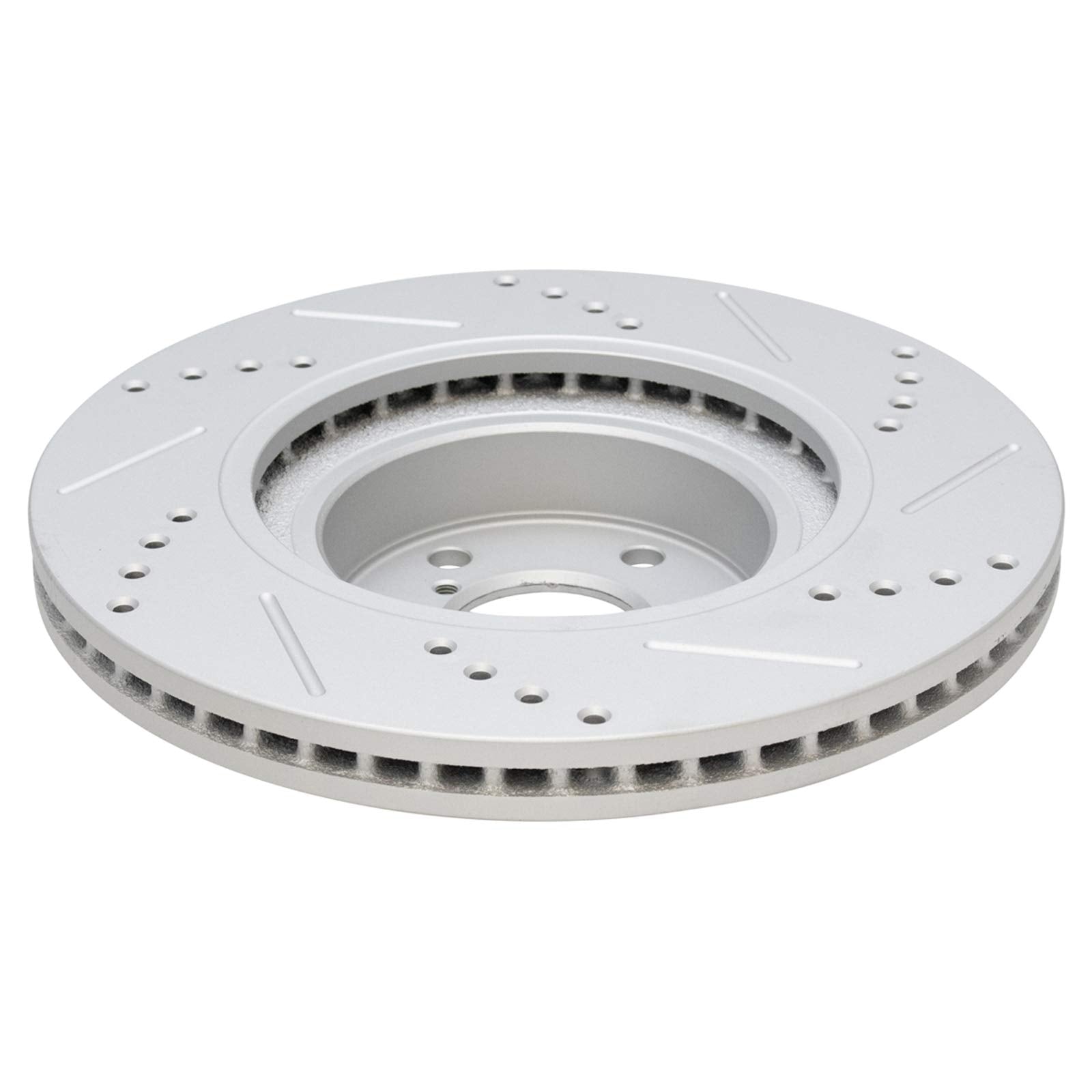 Trq Front Performance Brake Rotor Drilled Slotted Pair For Baja/Brz/Forester/Fr-S/Impreza/Legacy/Outback/Xv Crosstrek