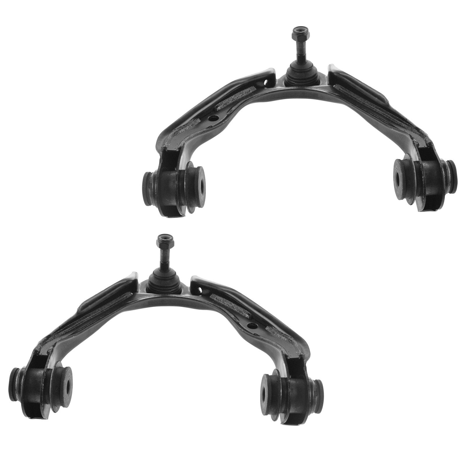 Trq Front Upper Control Arm With Ball Joint Set Compatible With 2003-2005 Ford Crown Victoria Lincoln Town Car Mercury Grand Mar