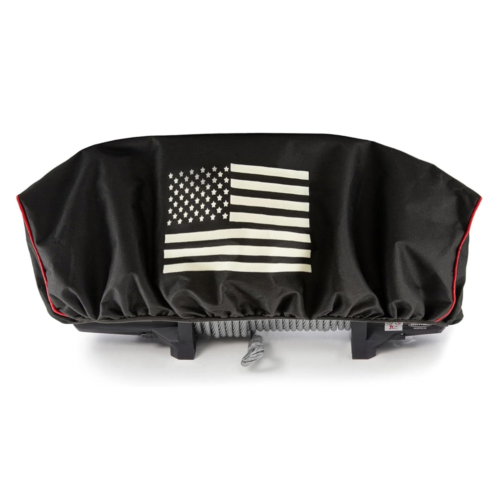Winch Cover,Heavy Duty Waterproof Winch Cover with Elastic,Indoor/Outdoor Winch Accessories,Weather Resistant Cover for Electric