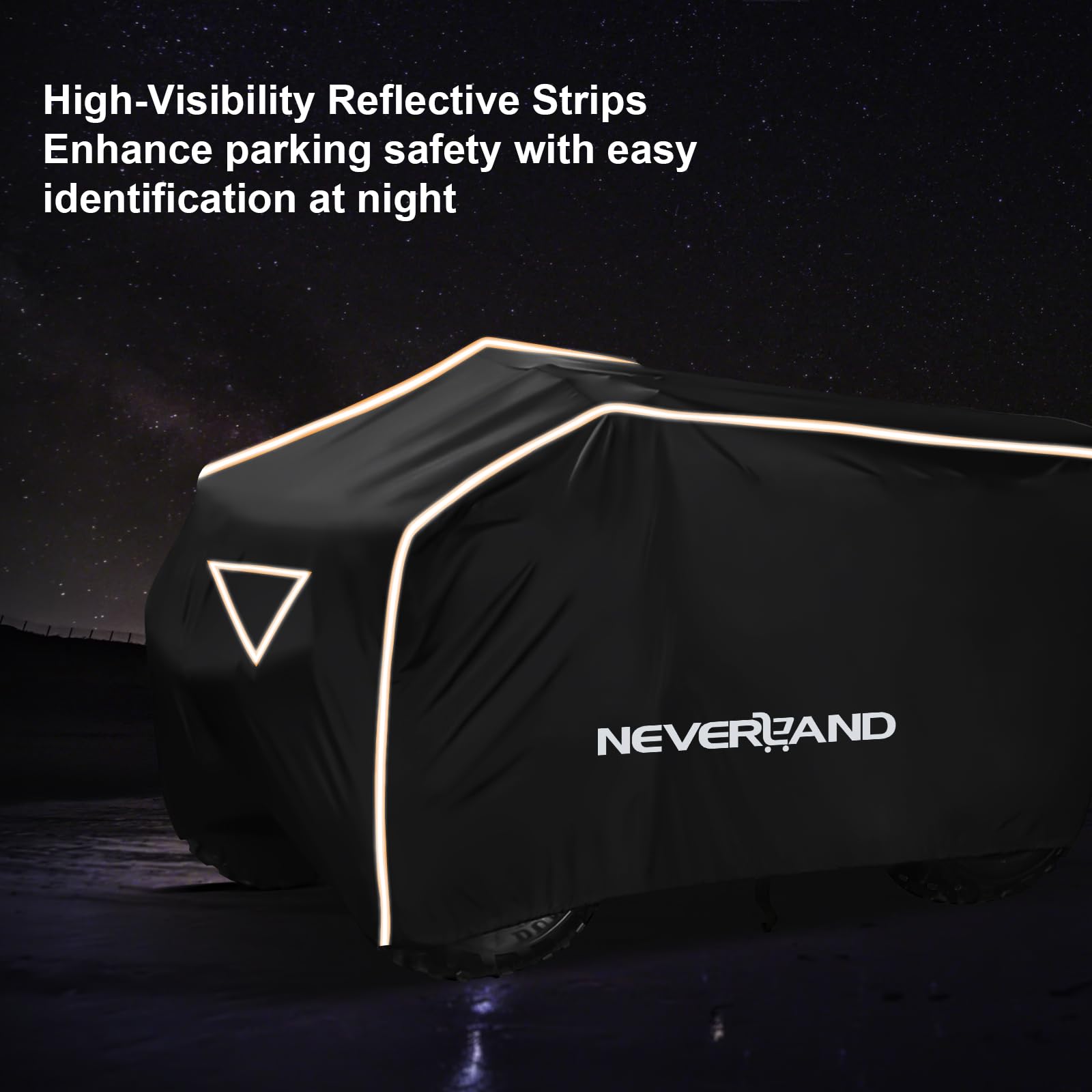 Neverland Atv Cover Waterproof Outdoor Heavy Duty Atv Covers Dustproof Anti-Uv 4 Wheeler Cover All Weather Protection Four Wheel