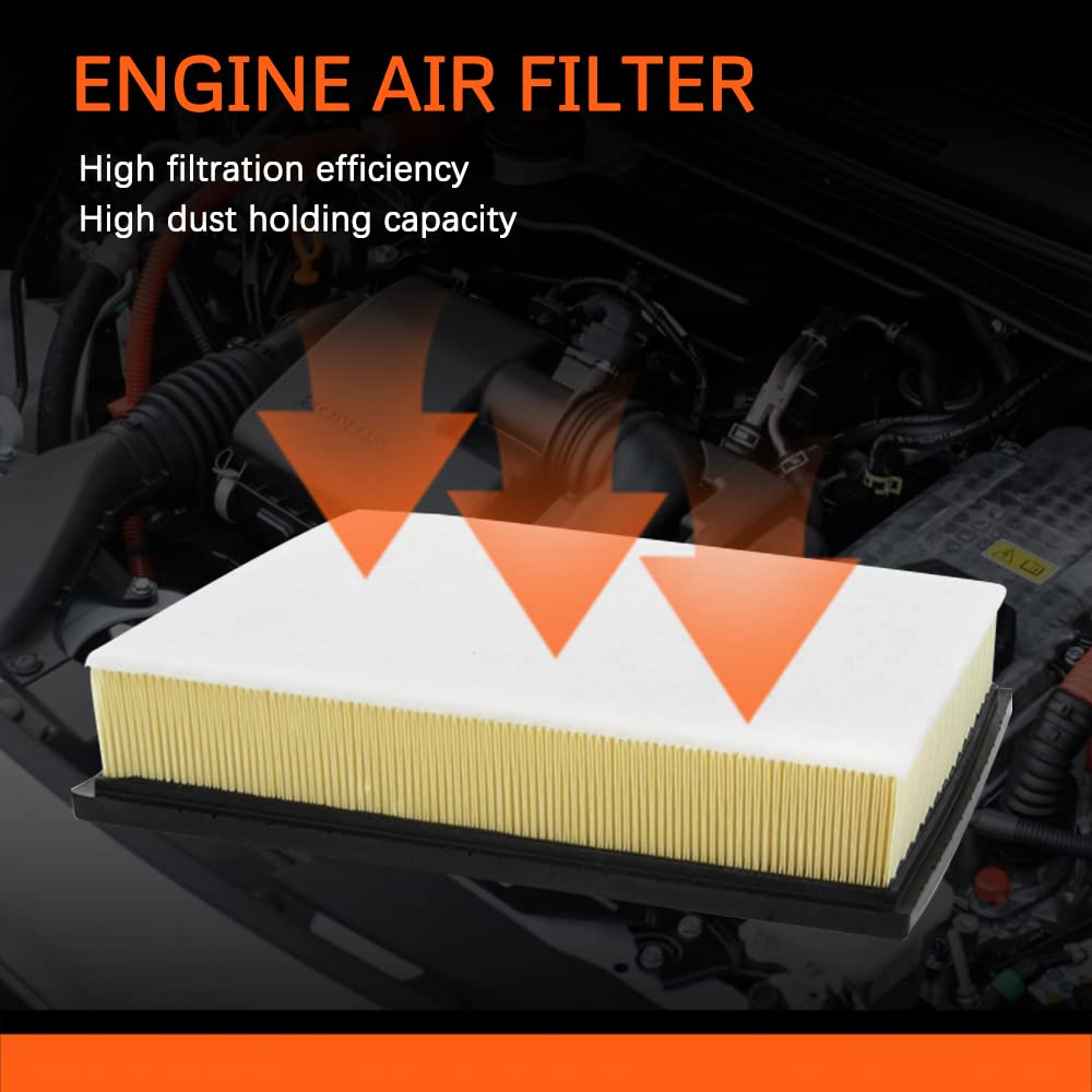 Engine Air Filter Compatible With 4Runner V6 (2010-2021), Gx460 V8 (2010-2021), Fj Cruiser V6 (2011-2014),Replace# Ca10835