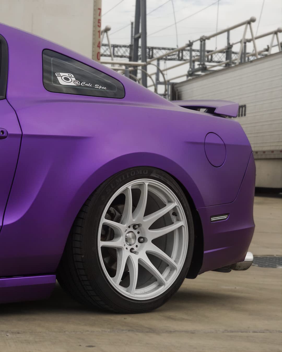 Vvivid+ Premium Vinyl Wrap Film (1Ft X 5Ft, Matte Metallic Purple)